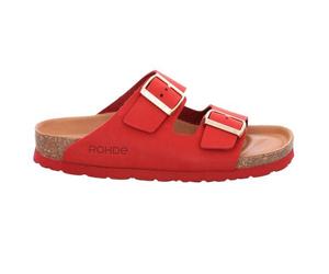 Rohde Damenschuhe Klassische Pantoletten CHERRY CHERRY - Gr. - 38