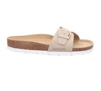 Rohde Pantolette Alba 5589/02 Leder Tieffußbett Schnalle Damen Beige Größe 42 EU