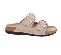 Rohde Damenschuhe Klassische Pantoletten KREIDE KREIDE - Gr. - 43