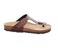 Rohde ALBA Damen, Frauen, Flip Flops, Zehenstegsandalen,Flip Flops,bequem,leicht,Sommer,Strand,bequem,leicht,Sommer,Strand,MOCCA,38 EU