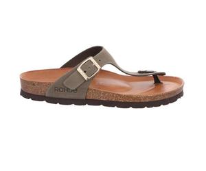 Rohde Damenschuhe Klassische Pantoletten OLIVE OLIVE - Gr. - 40