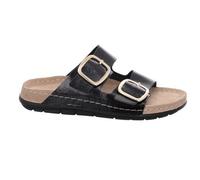 Rohde Damenschuhe Klassische Pantoletten SCHW./LACK - Gr. - 37