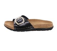 Rohde Damenschuhe Klassische Pantoletten SCHW./LACK - Gr. - 39