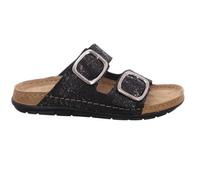 Rohde Klassische Pantoletten für Damen, schwarz, Gr. 37 EU