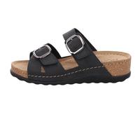 Rohde Damenschuhe Klassische Pantoletten SCHWARZ SCHWARZ - Gr. - 39