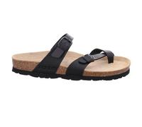 Rohde Damenschuhe Klassische Pantoletten SCHWARZ SCHWARZ - Gr. - 40