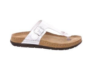 Rohde Damenschuhe Klassische Pantoletten SILBER SILBER - Gr. - 40