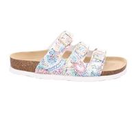 Rohde Damenschuhe Klassische Pantoletten WEISS/BUNT WEISS/BUNT - Gr. - 40