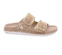 Rohde Damen, Frauen, Klassische Sandalen, Sandalen,Pantoletten,Sommerschuhe,Hausschuhe,Leder-fußbett,NUSS,42 EU / 8 UK