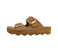 Rohde Damen, Frauen, Klassische Sandalen, Sandalen,Pantoletten,Sommerschuhe,Hausschuhe,Leder-fußbett,NUSS,38 EU / 5 UK