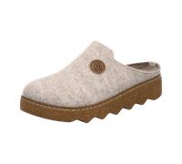 Rohde Damen Hausschuh Pantoffel Foggia-D 6120 Filz bequem Beige Größe 40
