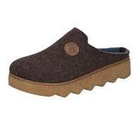 Rohde Damen Pantoffel Softfilz Hausschuh Plateau und lose Einlagen Foggia-D 6122