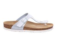 Rohde Damen Zehentrenner Pantolette Weite G Metallic Perlato Alba 5600, Größe:38 EU, Farbe:Blau