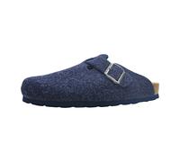 Rohde Herren Pantoffel Hausschuh Korktieffussbett Grado 6693, Größe:46 EU, Farbe:Blau