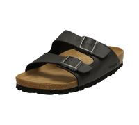 Rohde Herren Männer Sandale Pantolette Zweiriemer Hausschuhe 5920 grau, Schuhgröße:42 EU