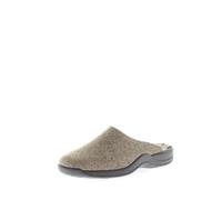 Rohde - Hauspantolette flach bis 25mm beige camel - Gr. - 38