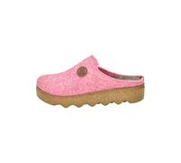 Pantoffel ROHDE "FOGGIA", Damen, Gr. 36, pink (pink, meliert), Filz, Schuhe, Hausschuh, Schlappen, Clog, Homeslipper mit Profilsohle (42874053-36) pink, meliert