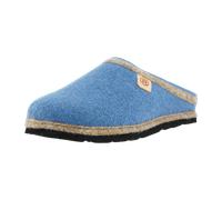 Rohde Hausschuh D.Meran 6815 aus Softfilz mit losen Einlagen Damen Blau Größe 41