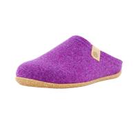 Rohde Damen Pantoffel Softfilz Hausschuh Wechselfußbett Tivoli-D 6860, Größe:42 EU, Farbe:Violett
