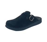 Pantolette ROHDE "Rohde Pantoletten Veloursleder", Herren, Gr. 48, schwarz, Veloursleder, Schuhe Pantolette (17036113-48) schwarz