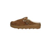 Rohde Damen, Frauen, Hausschuhe,warm gefüttert,verbandschuhe,therapieschuhe,Klett-Hausschuhe,Cuoio,42 EU / 8 UK