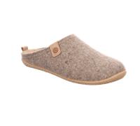 Rohde - Haussschuh (geschlossen) flach bis 25mm Beige - Gr. - 39