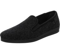 Rohde Herren-Hausschuh Slipper Lillestrom 2603 geschlossen Weite G 1/2 Schwarz Gr. 40