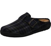 Rohde Herren Hausschuhe Pantoffeln Mantua 6658, Größe:46 EU, Farbe:Blau