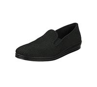 Rohde Herren, Männer, Pantoffeln, Hausschuhe,pantine,treter,finken,schlapen,Home-Slipper,House-Slipper,patschen,schlapfen,SCHWARZ,42 EU / 8 UK