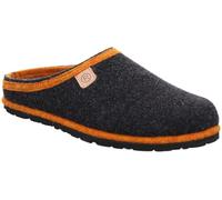 Rohde Herren Pantoffel Filz Hausschuh Wechselfußbett Weite G H.Meran 6910, Größe:41 EU, Farbe:Schwarz