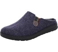 Pantoffel ROHDE "ASIAGO" Gr. 46, blau (dunkelblau-meliert) Herren Schuhe (90449612-46) dunkelblau-meliert