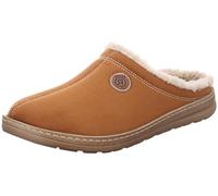 Rohde Herren Pantoffel Hausschuh Microvelour Warmfutter Asiago 7140, Größe:45 EU, Farbe:Braun