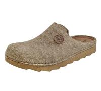 Rohde Herren Pantoffel Hausschuh Softfilz Foggia-H 7100, Größe:44 EU, Farbe:Beige
