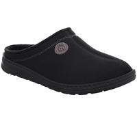 Rohde Herren Pantoffel Hausschuh warm gefüttert Wechselfußbett Asiago 7141, Größe:45 EU, Farbe:Schwarz