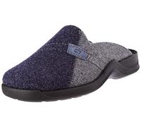 Rohde Herren Pantoffeln Hausschuhe Filz Vaasa-H 2731, Größe:44 EU, Farbe:Blau