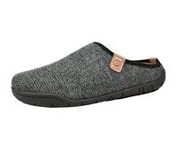 Rohde Herren Pantoffeln Hausschuhe Mantua 6652, Größe:42 EU, Farbe:Grau