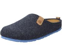 Rohde Herren Pantoffeln Hausschuhe Softfilz Napoli-H 6900, Größe:44 EU, Farbe:Blau