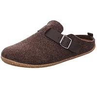 Rohde Herren Pantoffeln Hausschuhe Softfilz Tivoli-H 6922, Größe:46 EU, Farbe:Braun