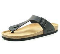 Rohde Herren Pantoletten Clogs Grado 5925, Größe:45 EU, Farbe:Schwarz