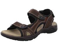 Rohde Herren Trekking Sandale Leder Klettverschluss Caluso 5955, Größe:45 EU, Farbe:Mehrfarbig