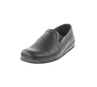 Rohde Schuhe Hausschuh Viborg 6402 Leder Herren Schwarz Größe 43