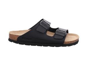 Rohde Herrenschuhe Komfortschuhe SCHWARZ SCHWARZ - Gr. - 46