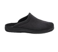 Rohde Schuhe Herren Pantoffel Soltau-H 2787 – Cord/Textil, Kunststoffsohle – Schwarz, Größe 45 EU