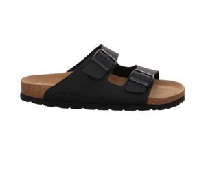 Rohde Herrenschuhe Pantoletten SCHWARZ SCHWARZ - Gr. - 47