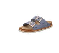 ROHDE Veloursleder Hausschuhe, grau, 39 Grau