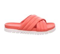 Rohde Damen Pantolette Nappa Leder trendy Kreuzbandage Ponza 6302, Größe:41 EU, Farbe:Orange