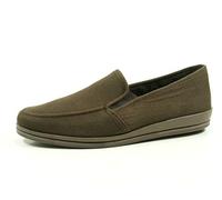 Rohde Lillestrom 2609-72 Schuhe Herren Hausschuhe Schurwolle, Größe:44 EU, Farbe:Braun