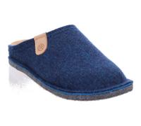 Pantoffel ROHDE "LUCCA", Damen, Gr. 39, blau (dunkelblau), Filz, meliert, klassisch, Schuhe, Clog, Hausschuh, Homeslipper in melierter Optik (18167920-39) dunkelblau