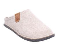 Rohde Damen Hausschuhe Slipper Hausschuh Textil Gemütlich Puschen Uni Hausschuh beige Filz