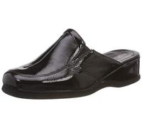 Rohde Mandal, Damen Pantoffeln, Mehrfarbig (Schwarz/Lack 91), 37.5 EU (4.5 UK)